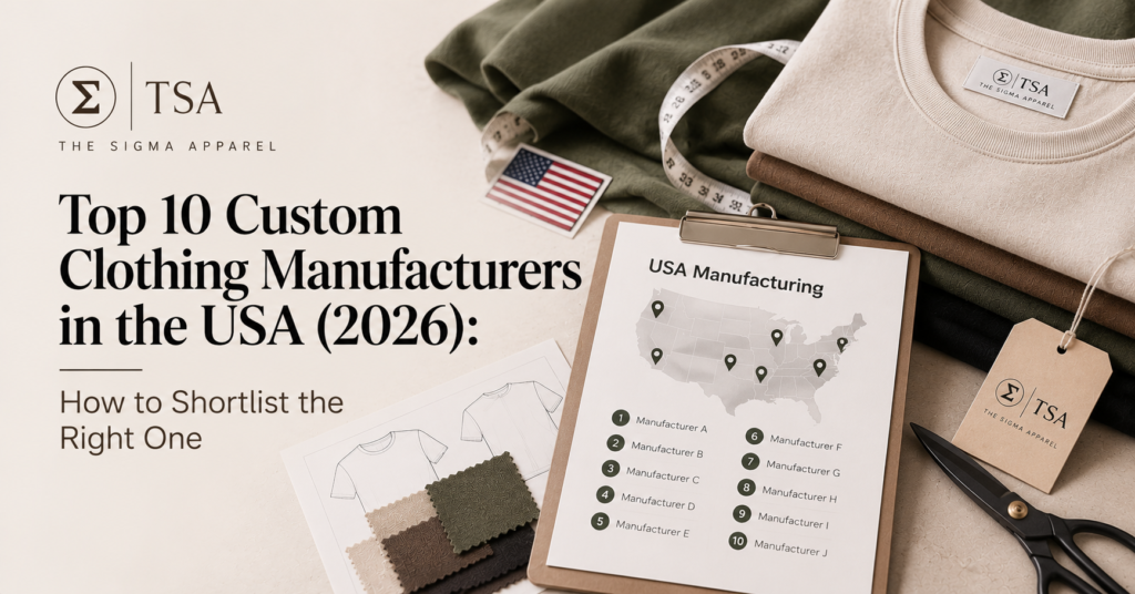 Custom Clothing Manufacturers